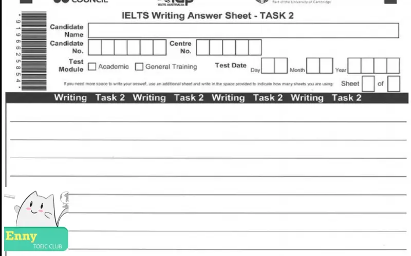 IELTS Writing Task 2 answer
